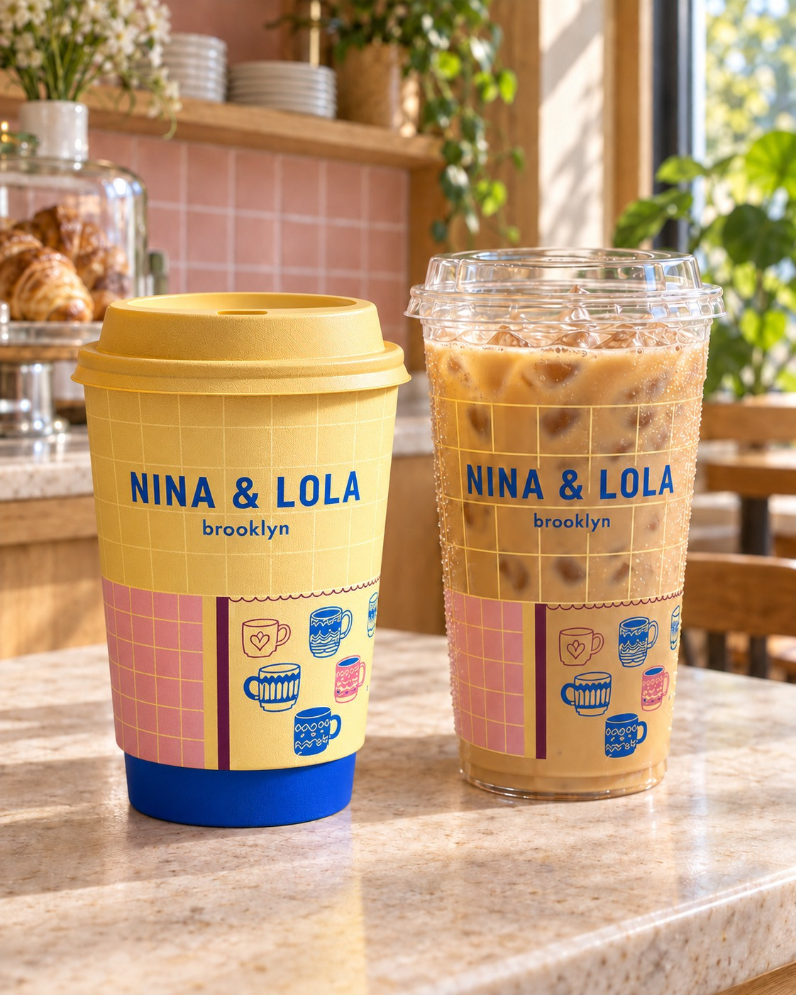 Nina & Lola: Brooklyn cup set