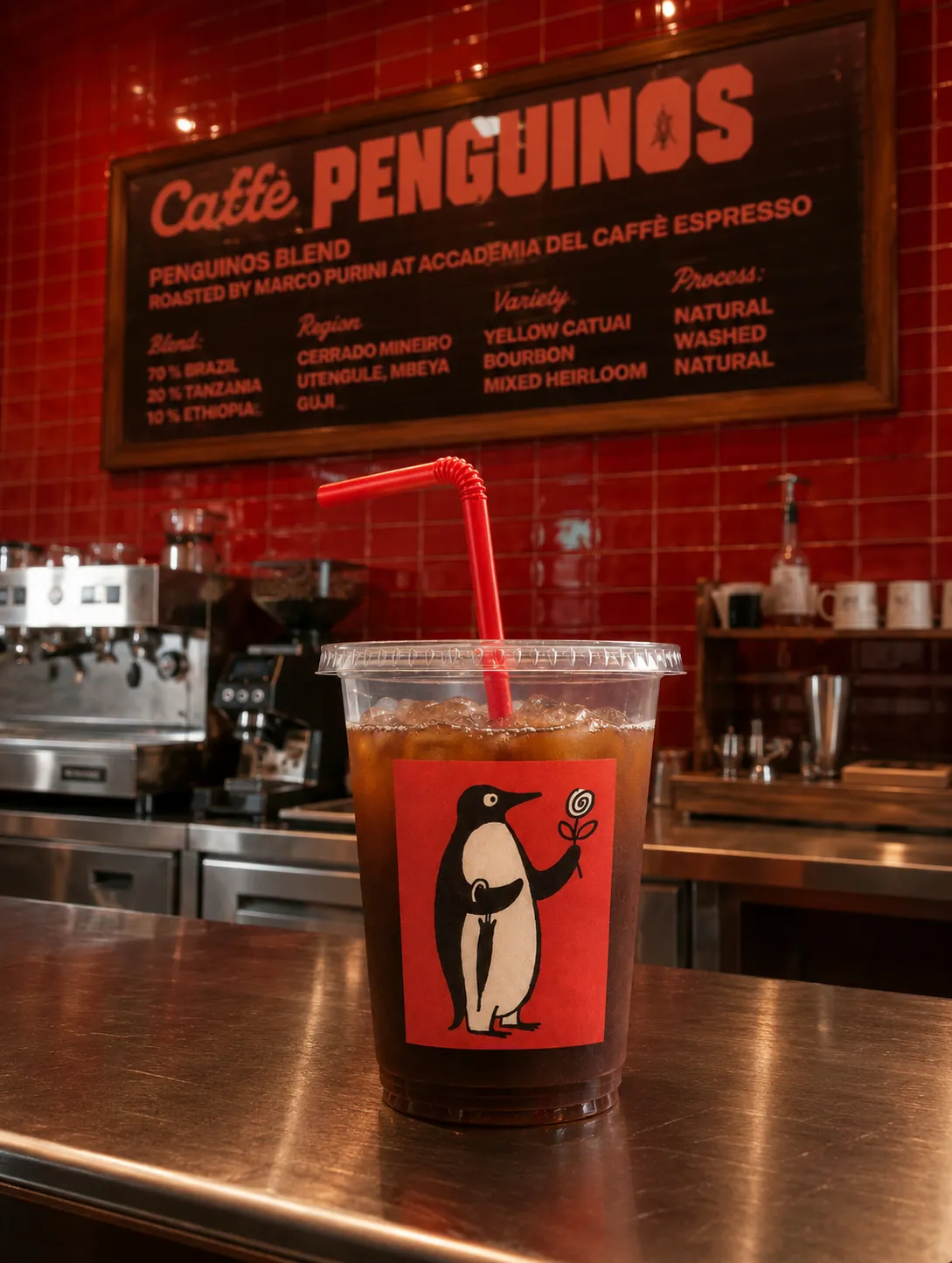 Caffè Penguinos: Iced cup